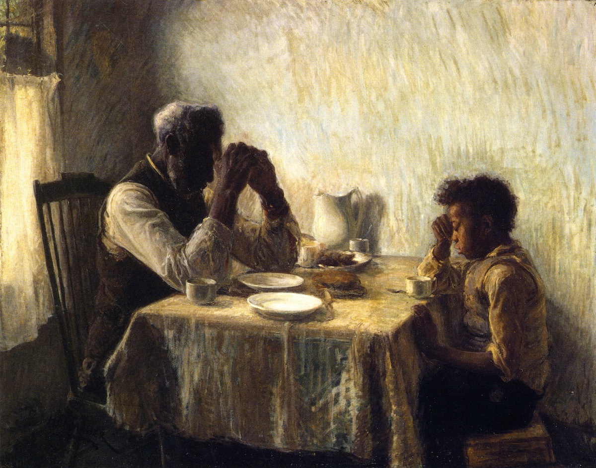 The Thankful Poor, 1894. Henry Ossawa Tanner