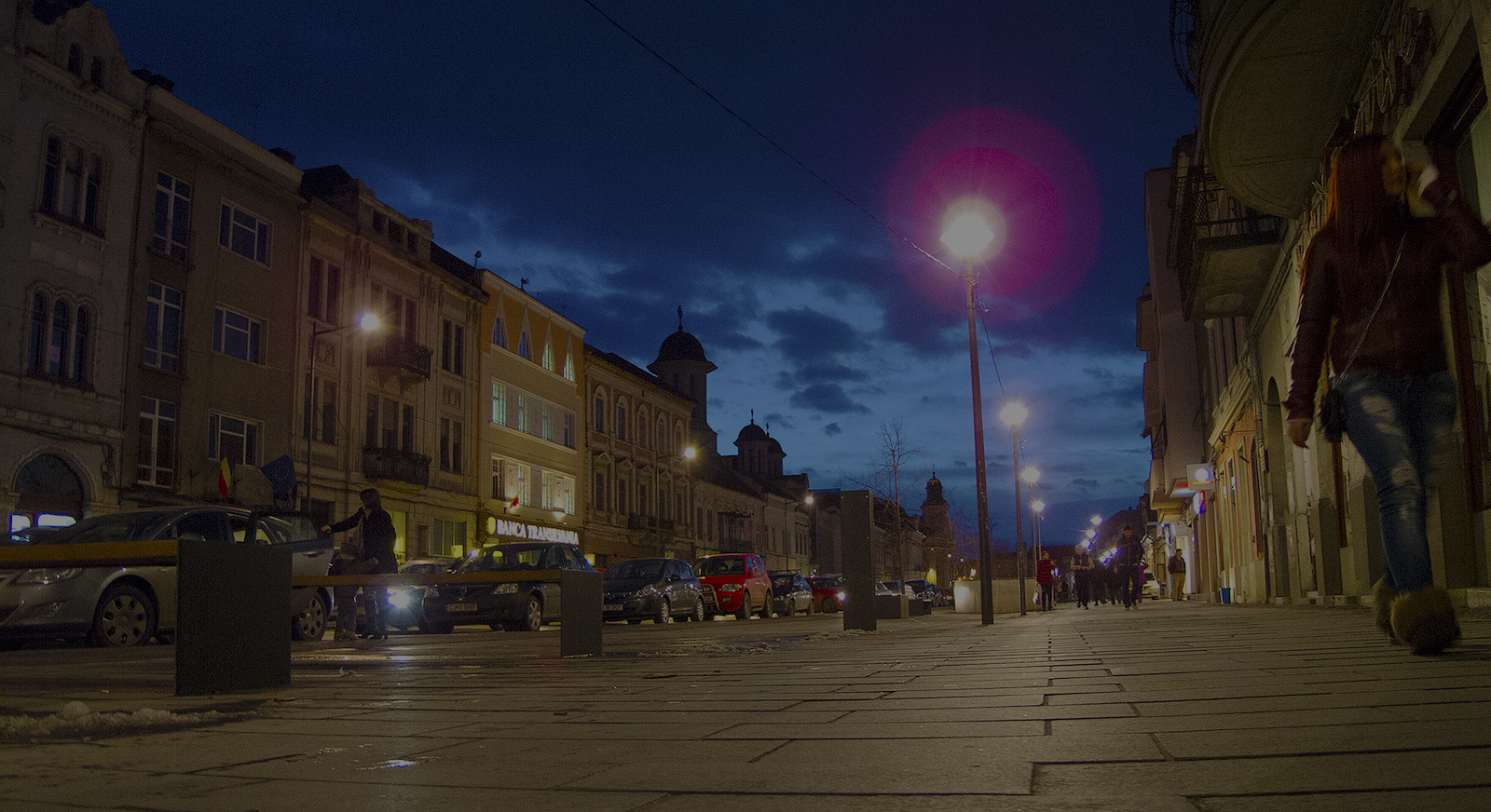 Eroilor Bv, Cluj,by night